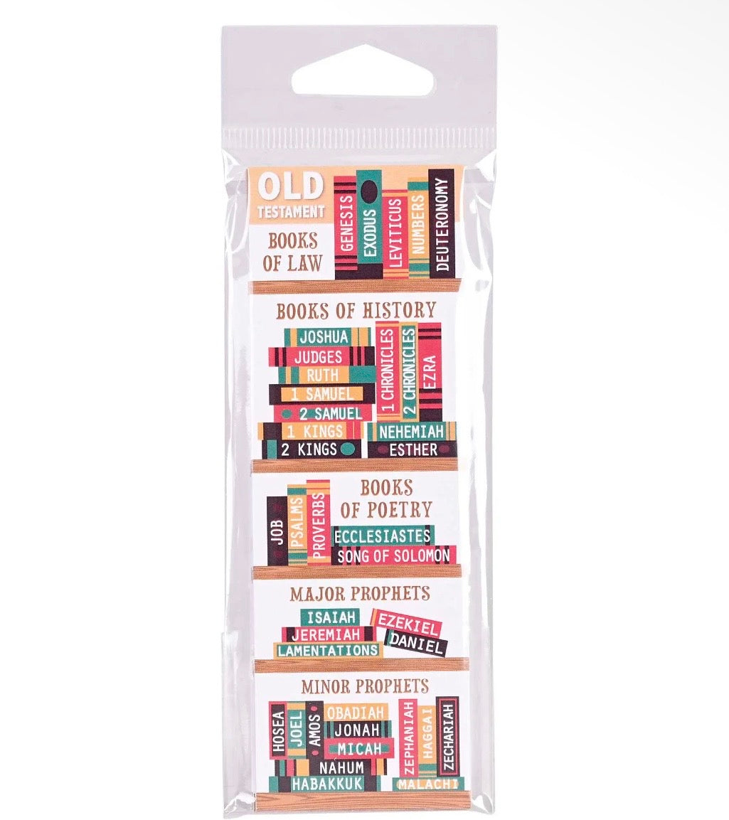 Bookmarks- Books Of The Bible 12PK