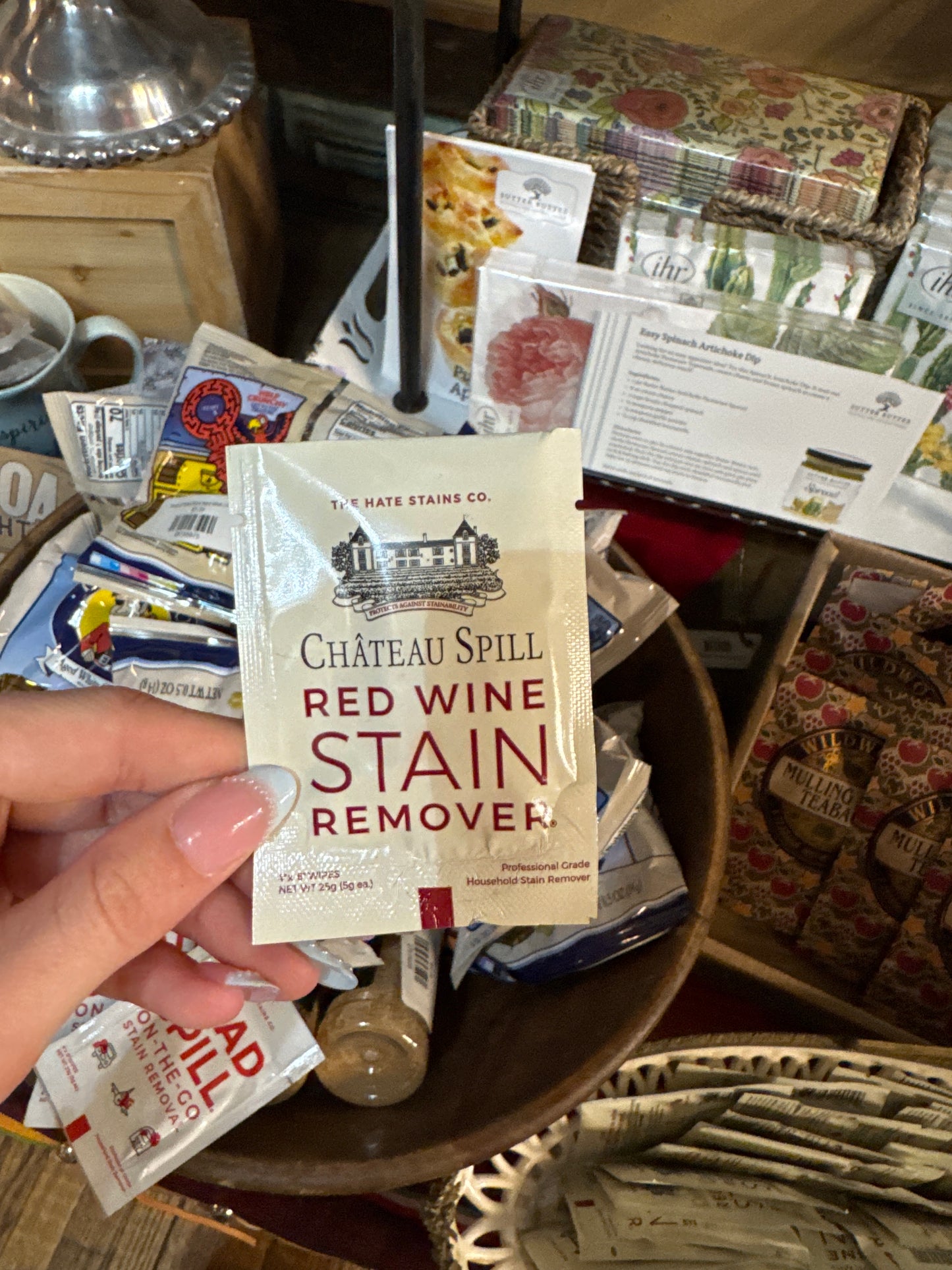 Chateau Spill Red Wine Stain Remover Pks
