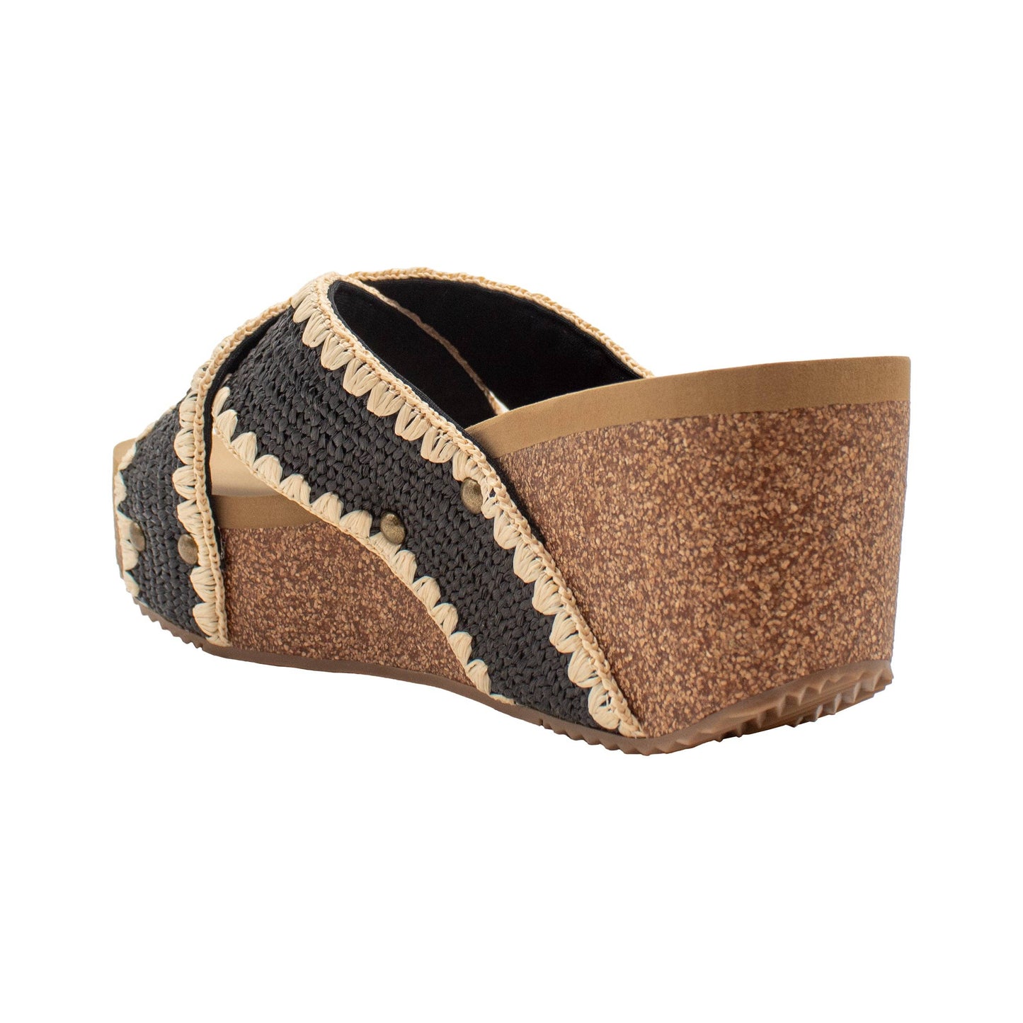 Antigua Natural Raffia Sandal