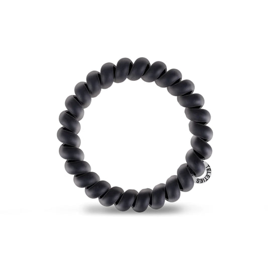 Teleties Large Hair Ties • Matte Black