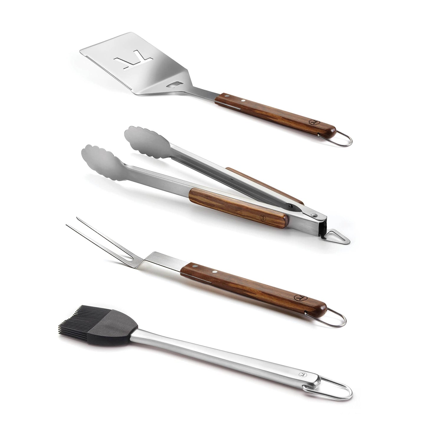 Home and Garden | Outset Grill Tool Set Stainless Steel, Verde