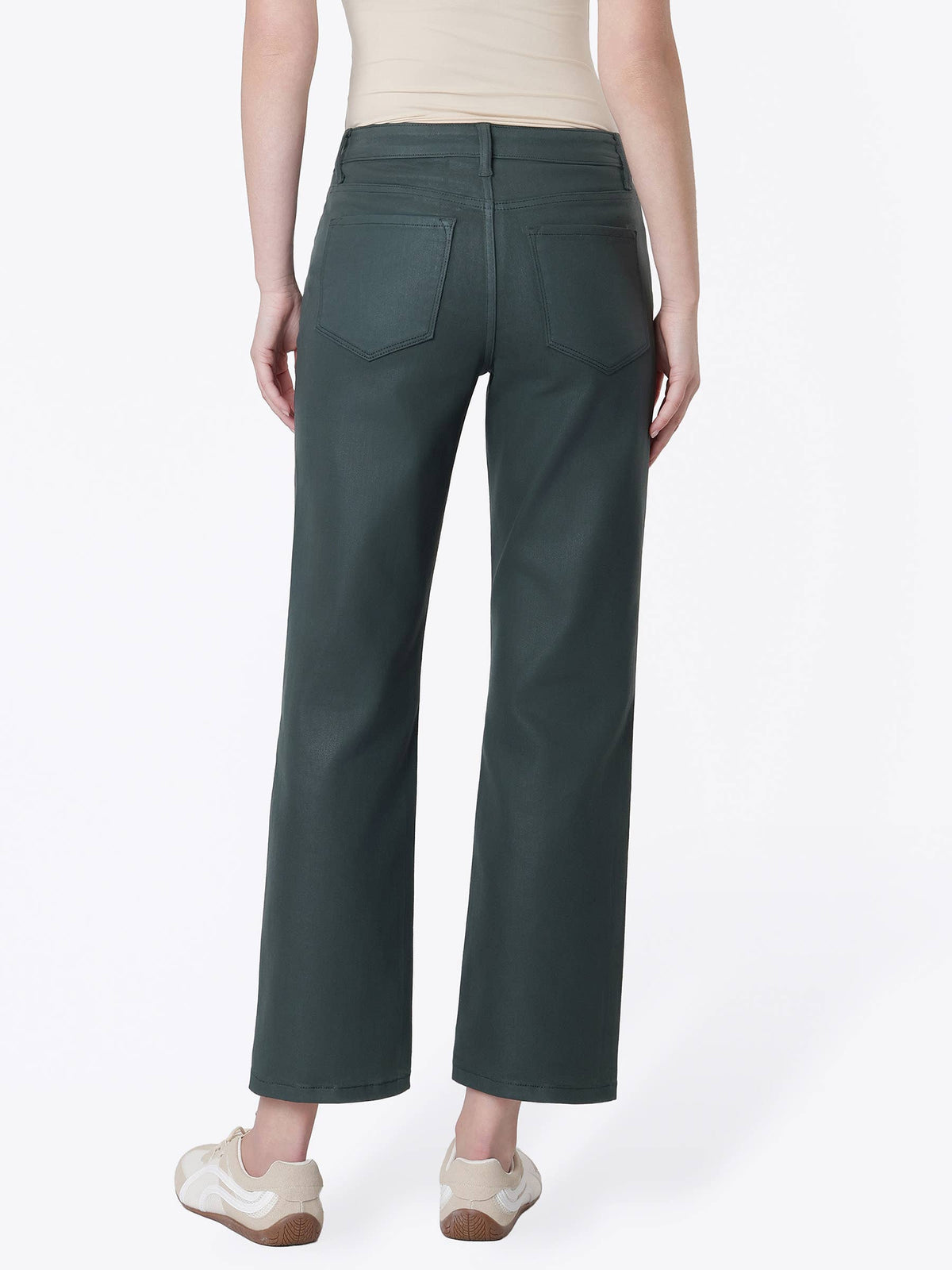Jeans - Vervet High Rise Dark Green