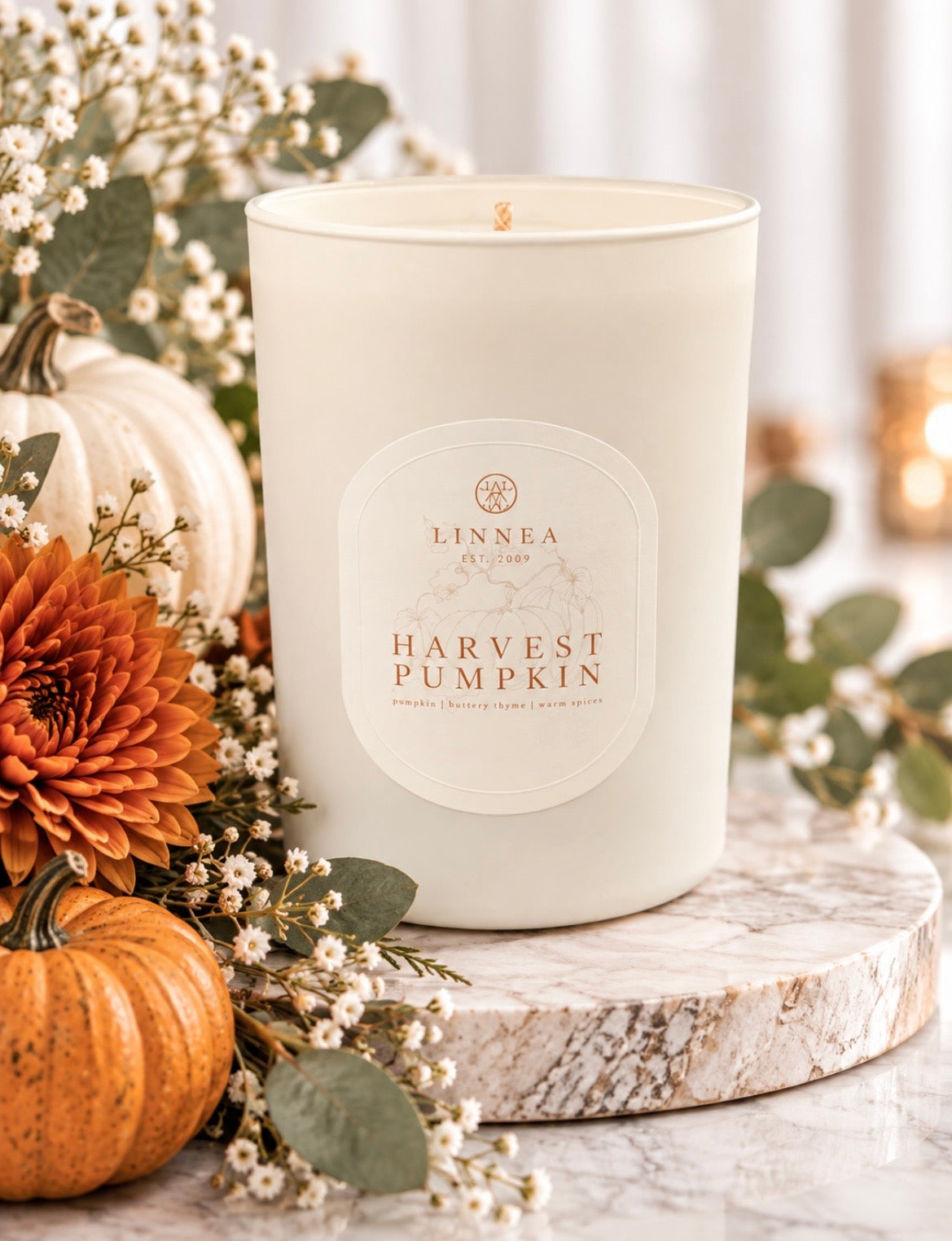 Candle - Linnea Harvest Pumpkin