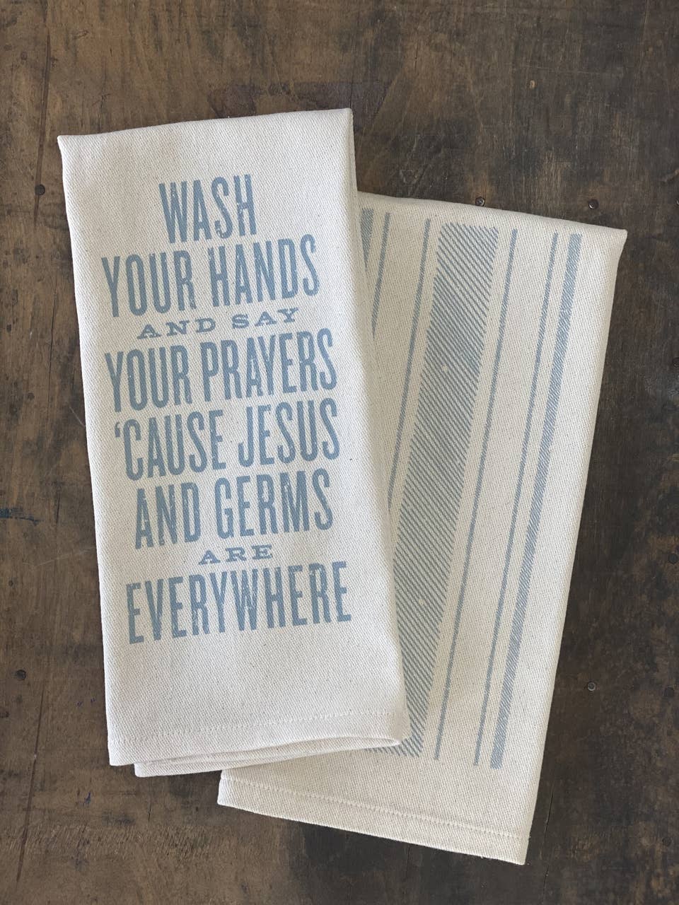 Kitchen Towel - Wash Your Hands Prayers