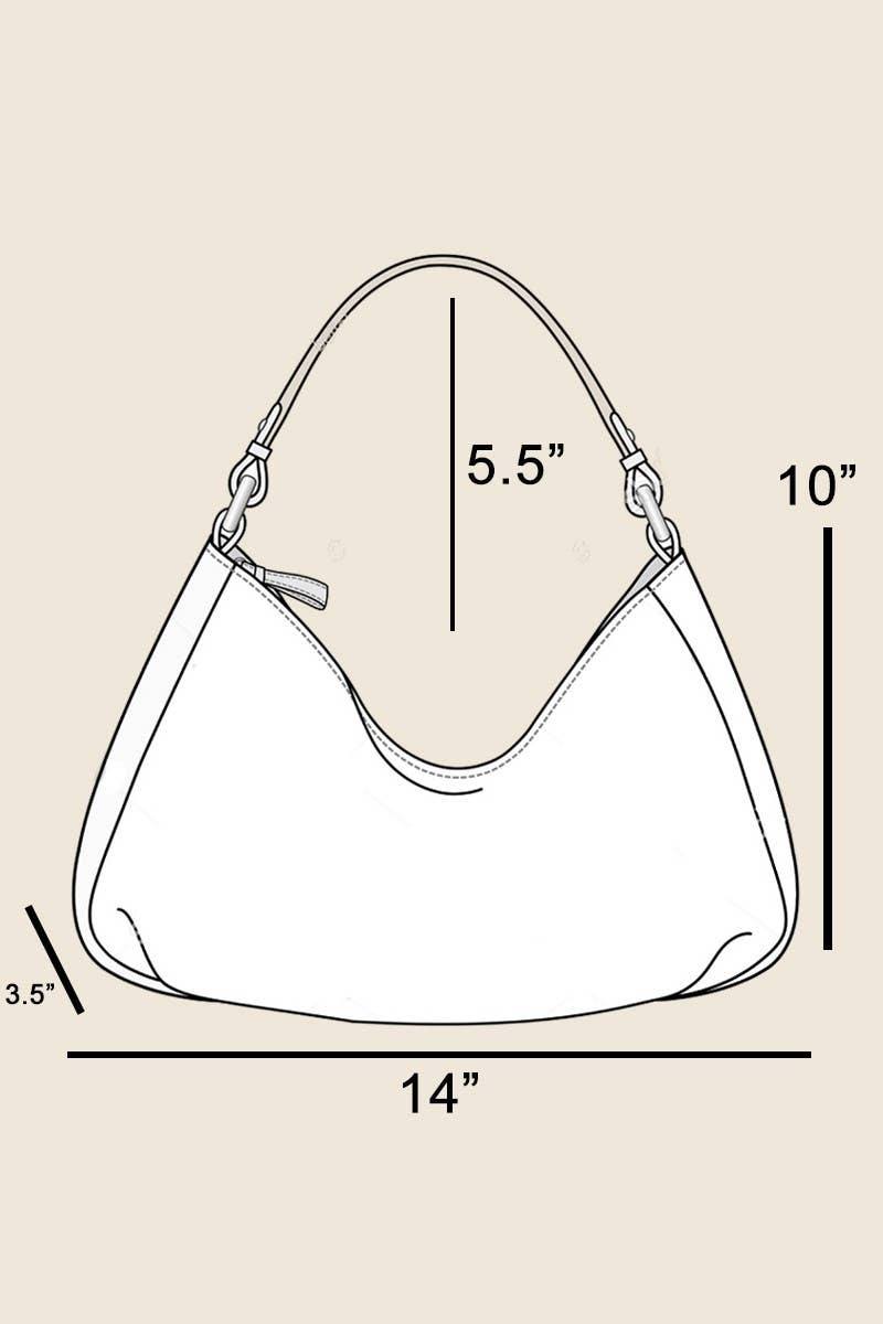 Handbags | Metallic Straw Stripes Round Braided