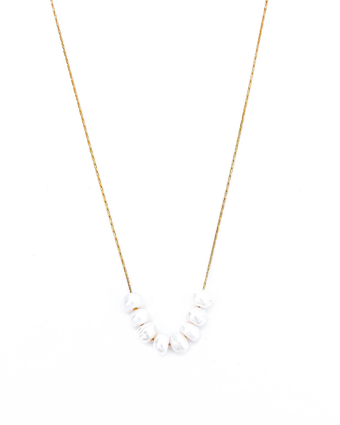 Jewelry | Necklace Pearly Beaded