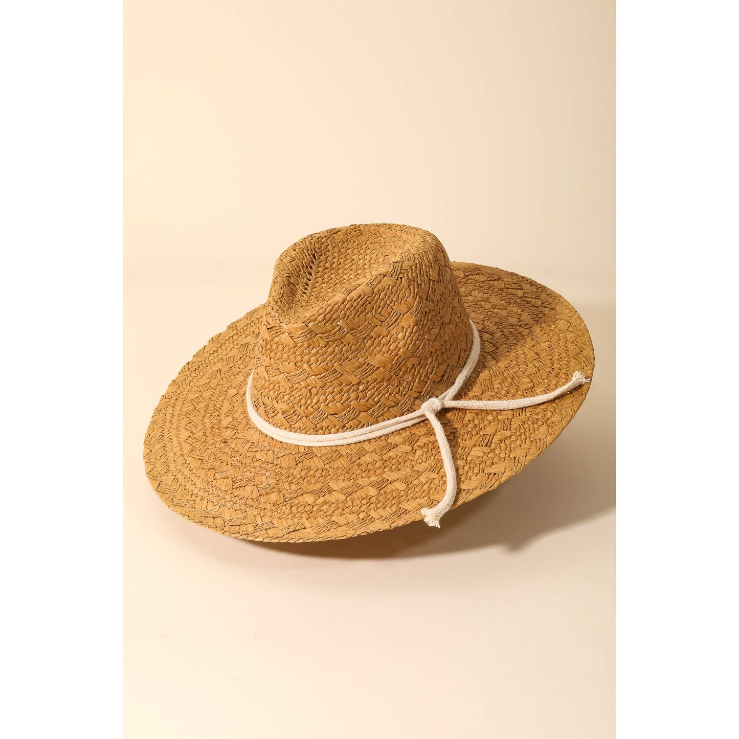 Straw Weave Rope Strap Sun Hat