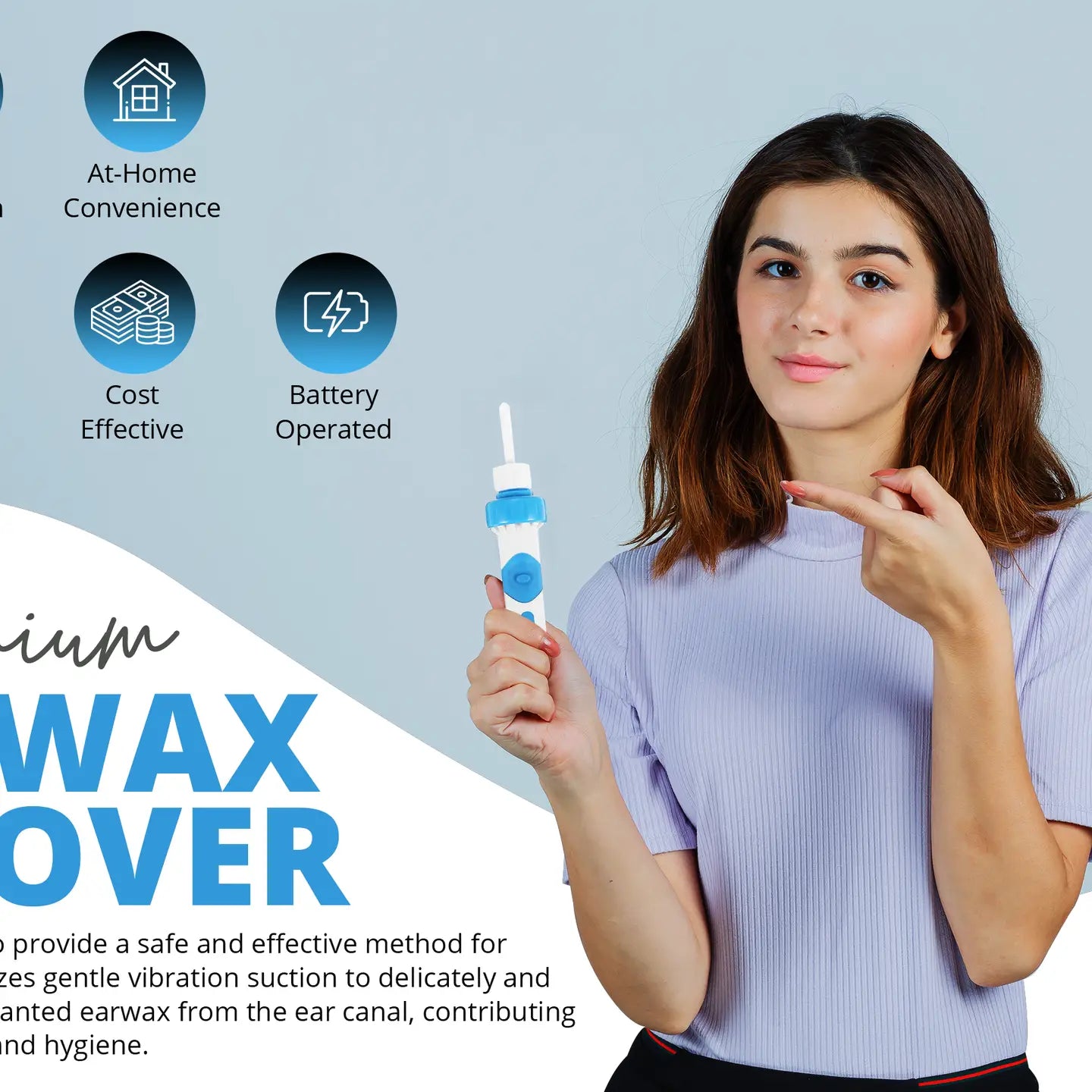 Beauty and Health | Ear Cleaner Vacumn 'Power Vibe'