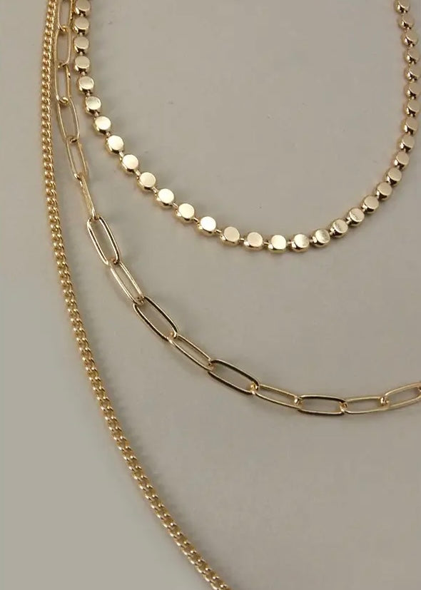 Necklace | Unique Chain Multi Layer