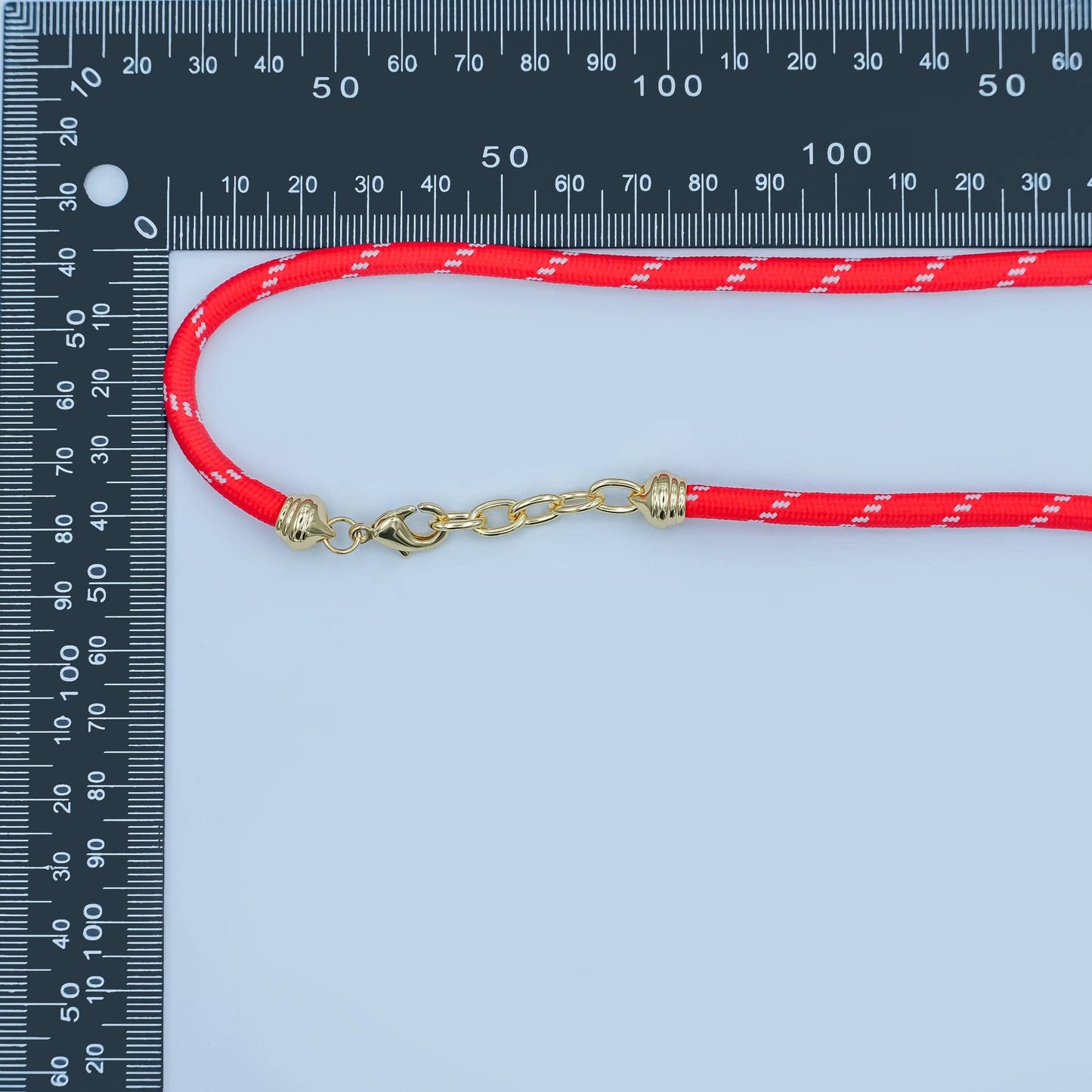 Jewelry | Necklace 24K Gold Filled Cord Chain Red