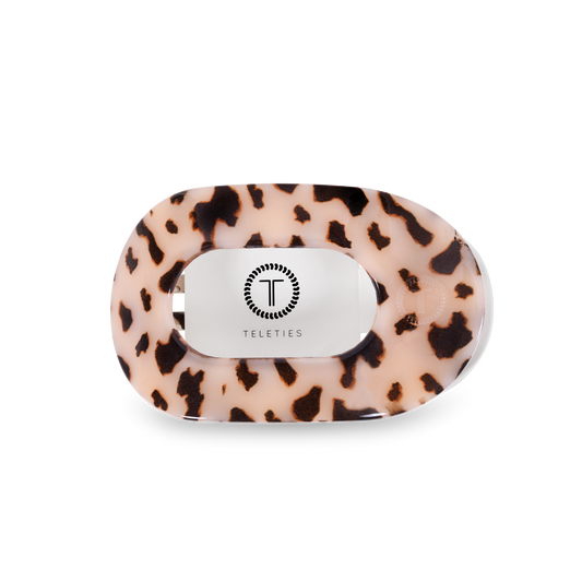 Teleties | Round Flat Medium Blonde Tortoise Hair Clip