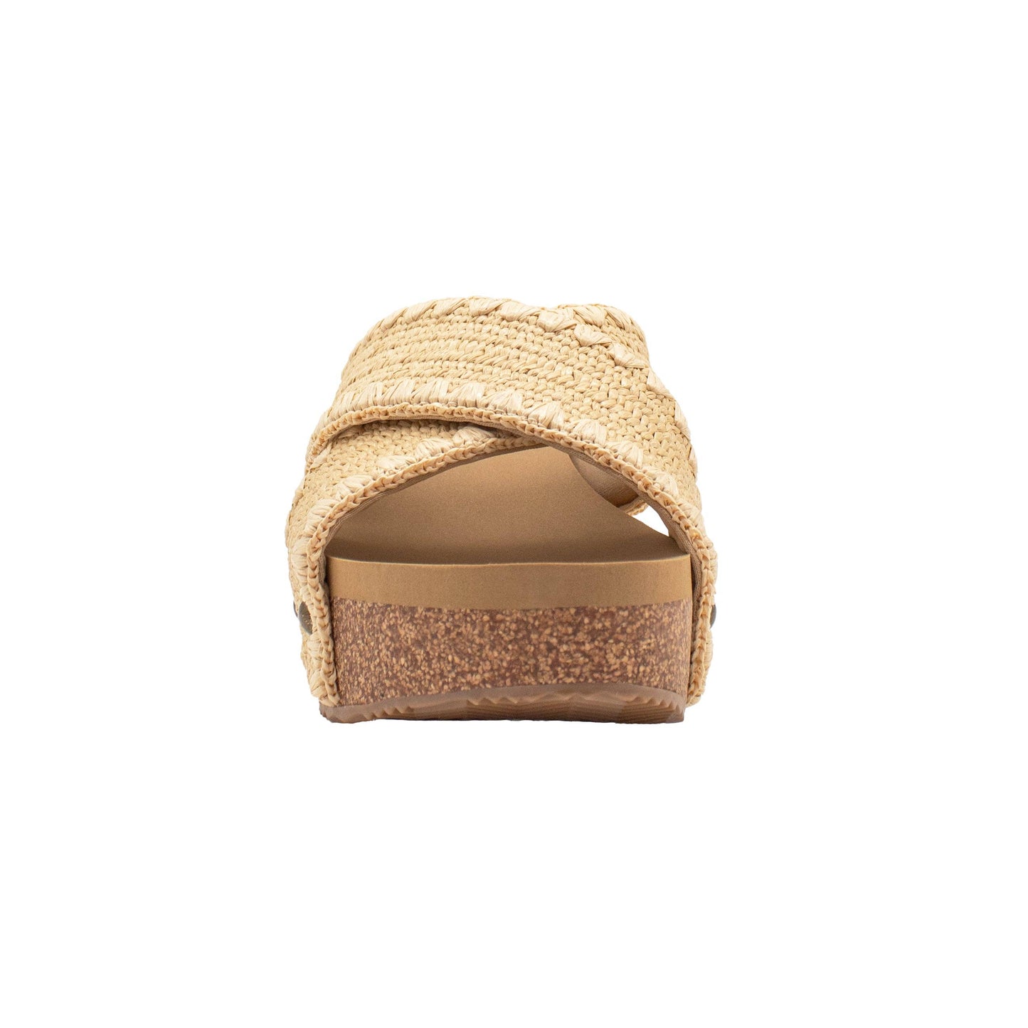 Antigua Natural Raffia Sandal