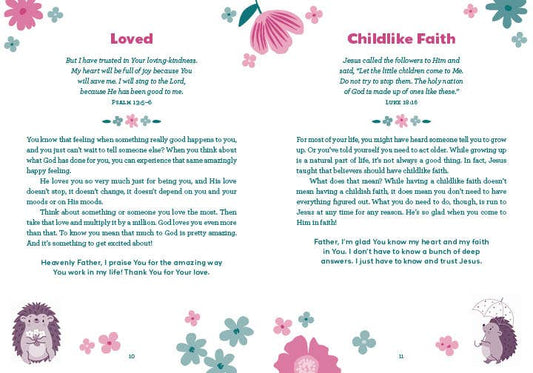 Devotional- God Is So Good Devotions and Prayers for Girls