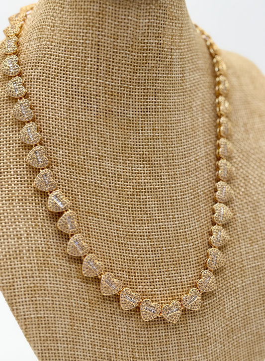 Jewelry | Necklace Path Of Pace Hearts