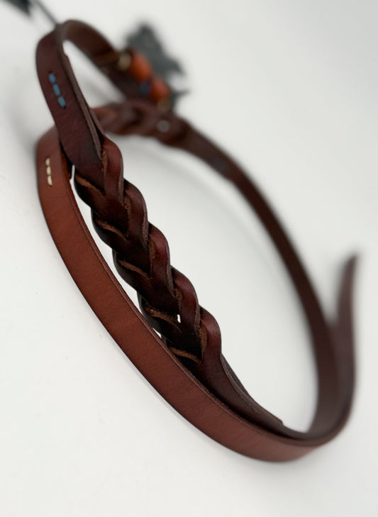 Clothing Accessories | Belt Tan Large Skinny Leather Belt