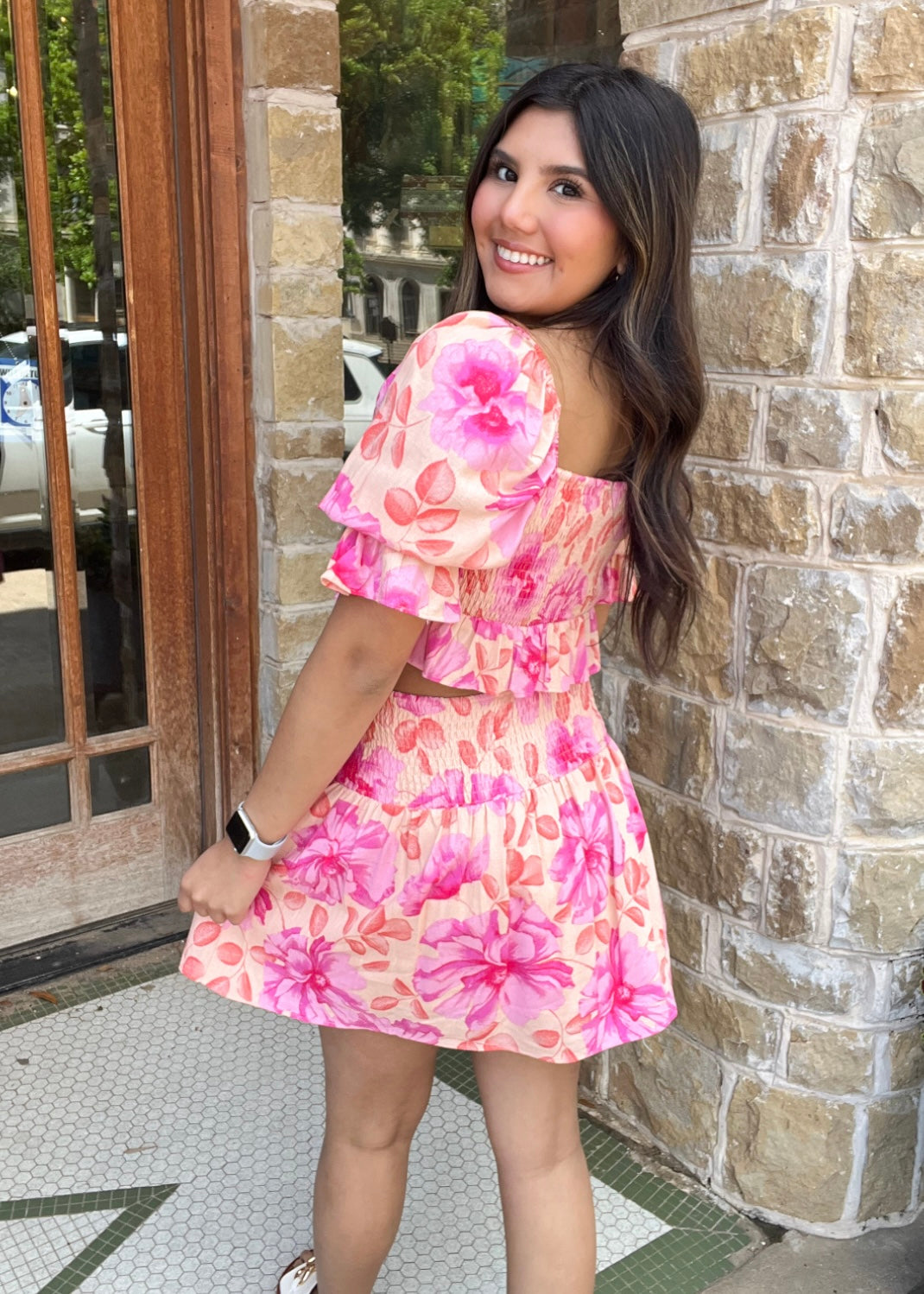 Buddy Love Cropped Top and Mini Skirt Salsa Matazz Set