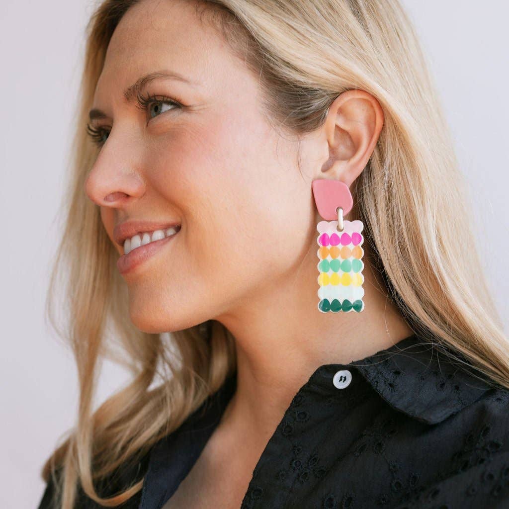 Jewelry | Earrings Colorful Atlantic Cabana