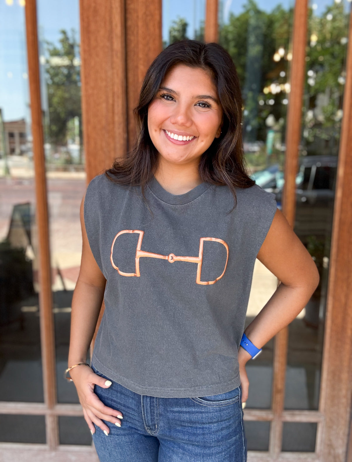 Tops | Tee Bit Pepper Muscle Tank
