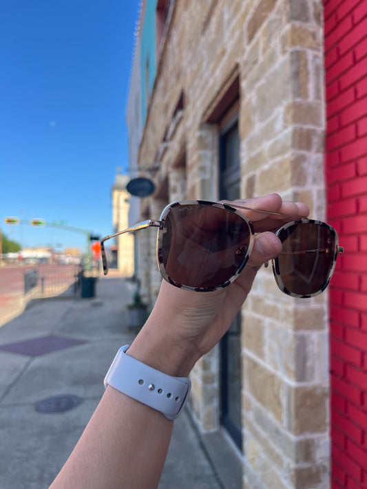 Gia Square Frame Sunglasses