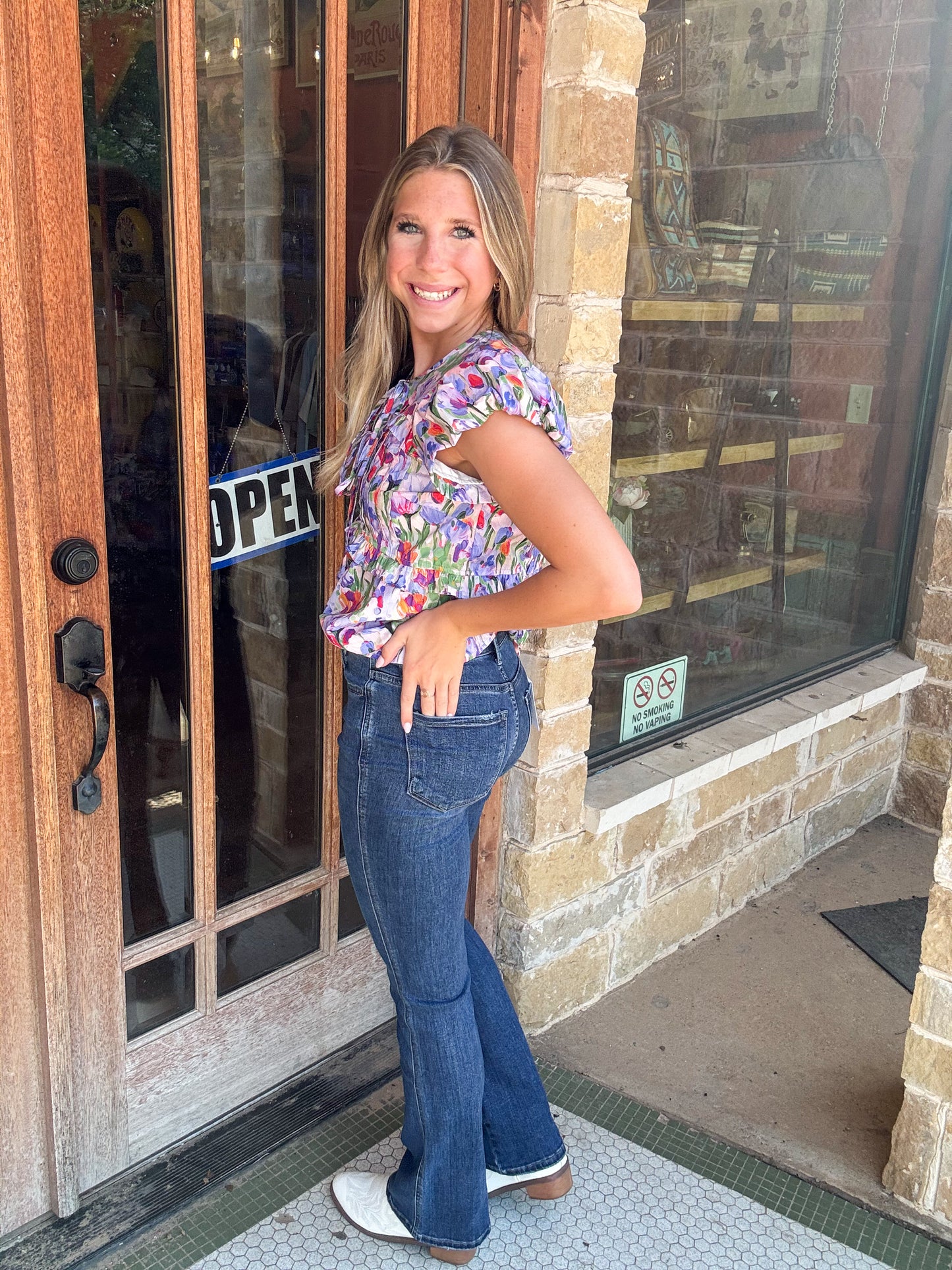 Bottoms | Vervet Jeans Super High Rise Bootcut