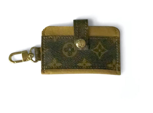 Wallet | Beaudin LV Card Holder Upcycle Claire With Key Lock