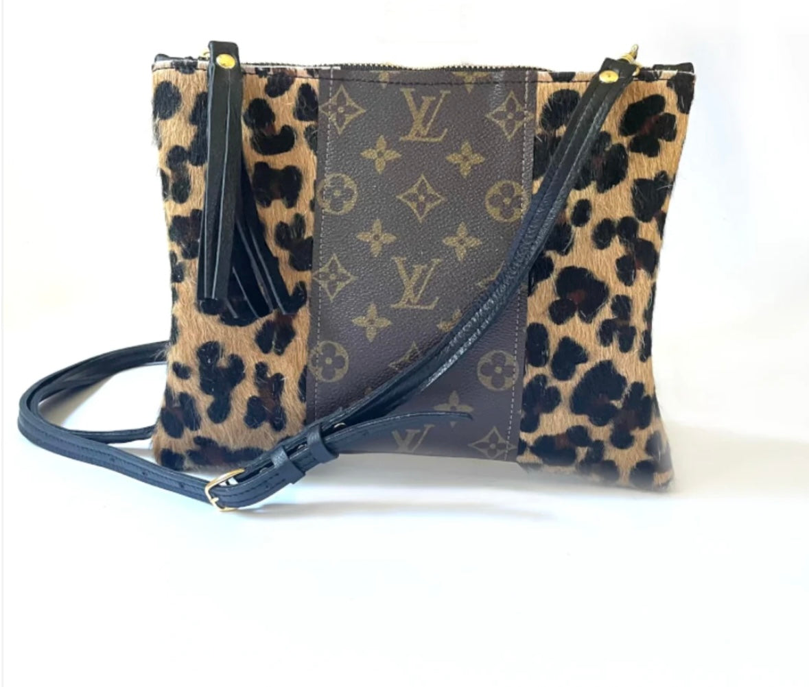 Bags | Beaudin LV Crossbody Upcycled Caroline Jaguar