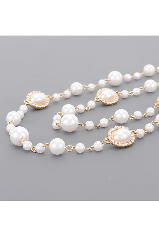 Jewelry | Necklace Multi Faux Pearl Layered