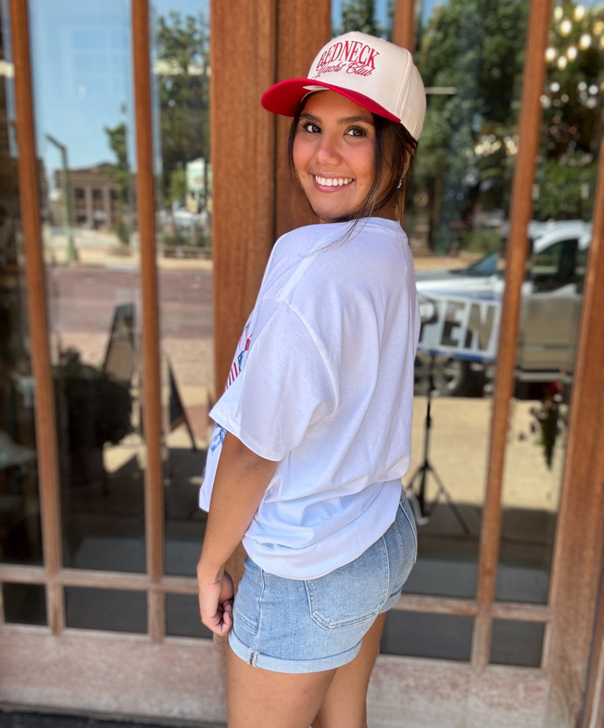 Tops | Tee White Party In The USA