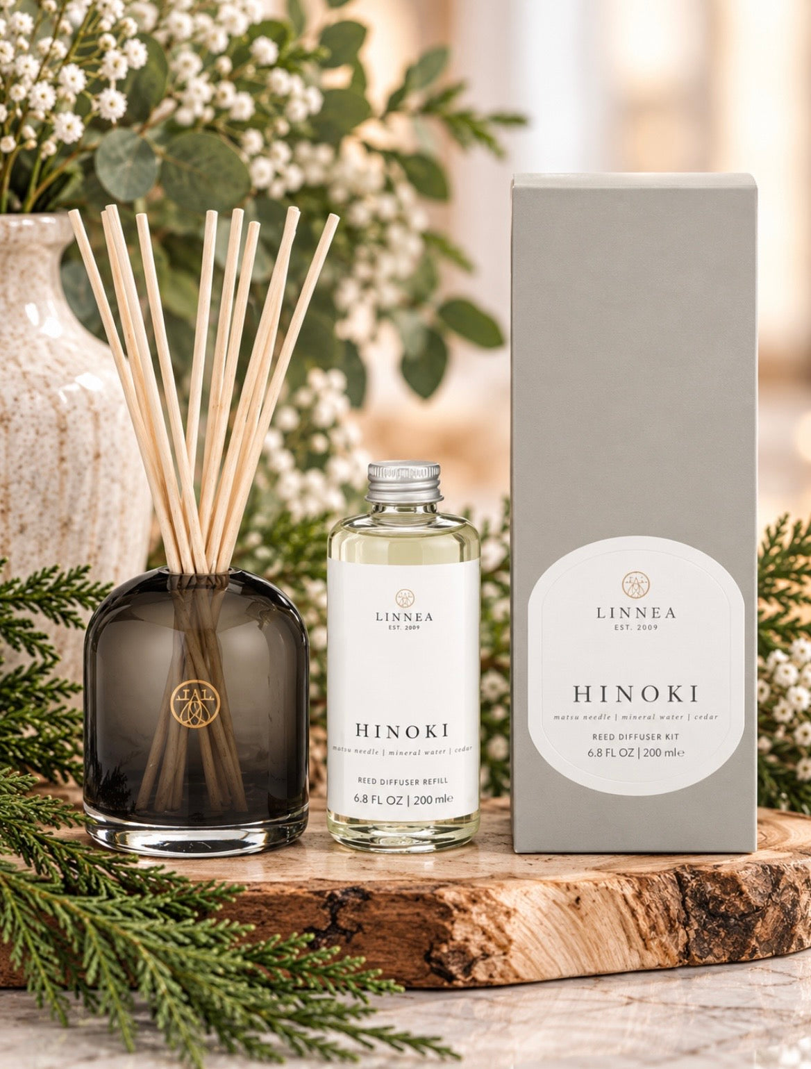 Diffuser - Linnea Hinoki Reed