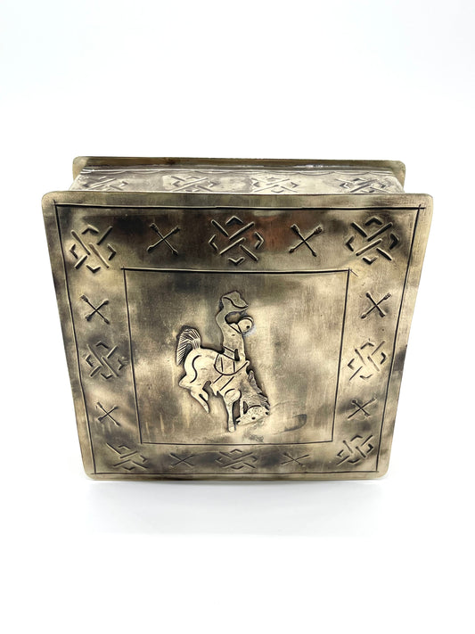 Jewelry Storage | Stamped Bronco Icon Box