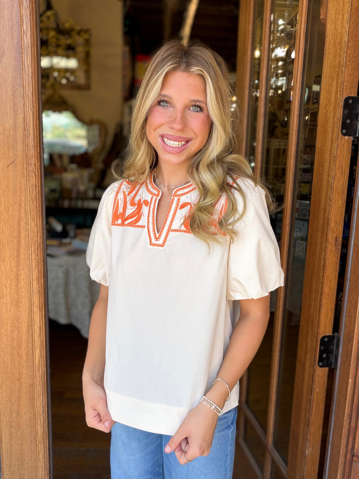 Blouse - Jodifl Sunset Bloom