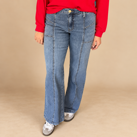 KUT From The Koth Jeans - High Rise Wide Leg