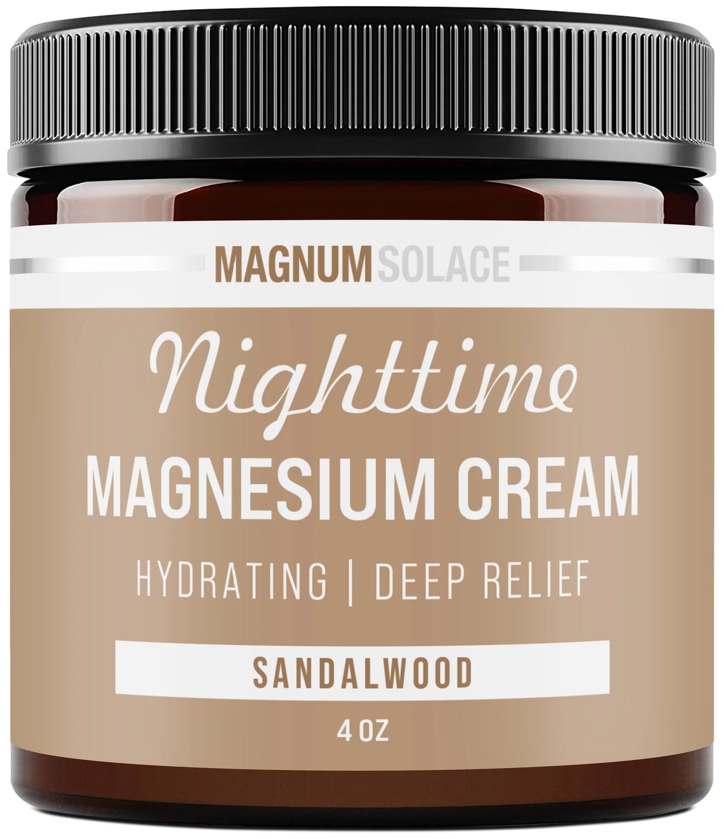 Health | Nighttime Magnesium Cream Sandalwood 4oz