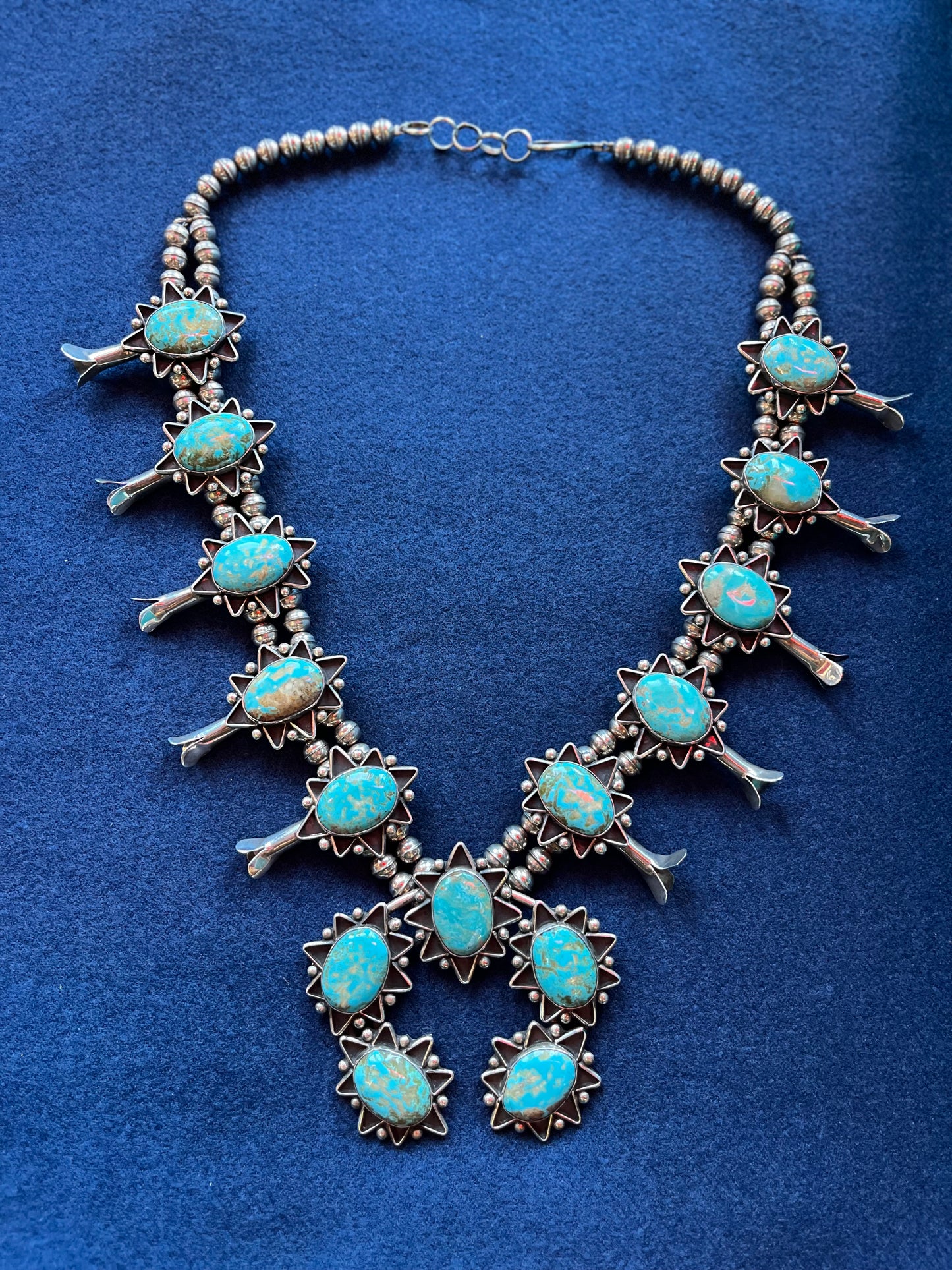 Turquoise | Authentic Kingman Squash Blossm