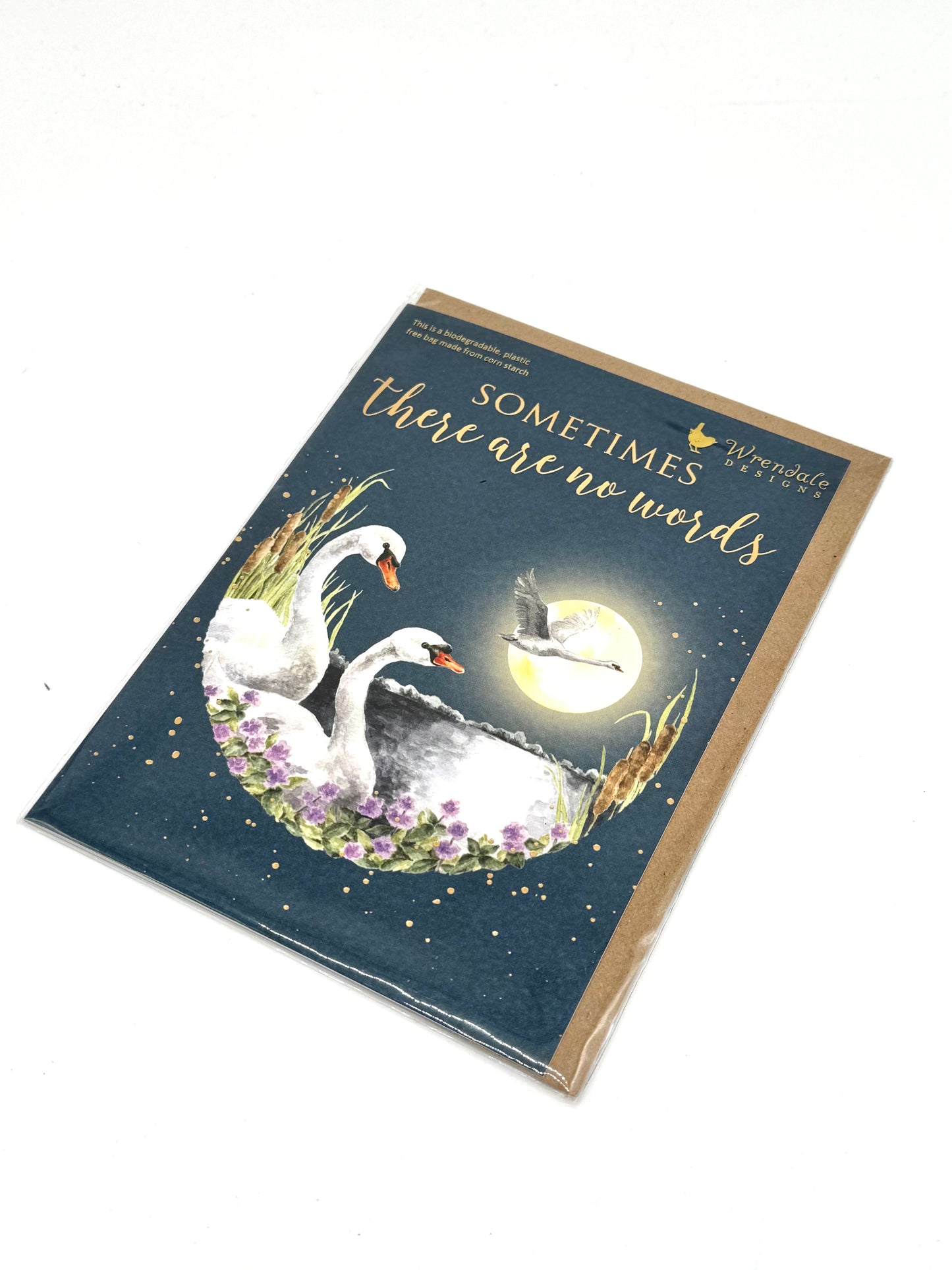 Cards | Sympathy Swan Card with Envelope