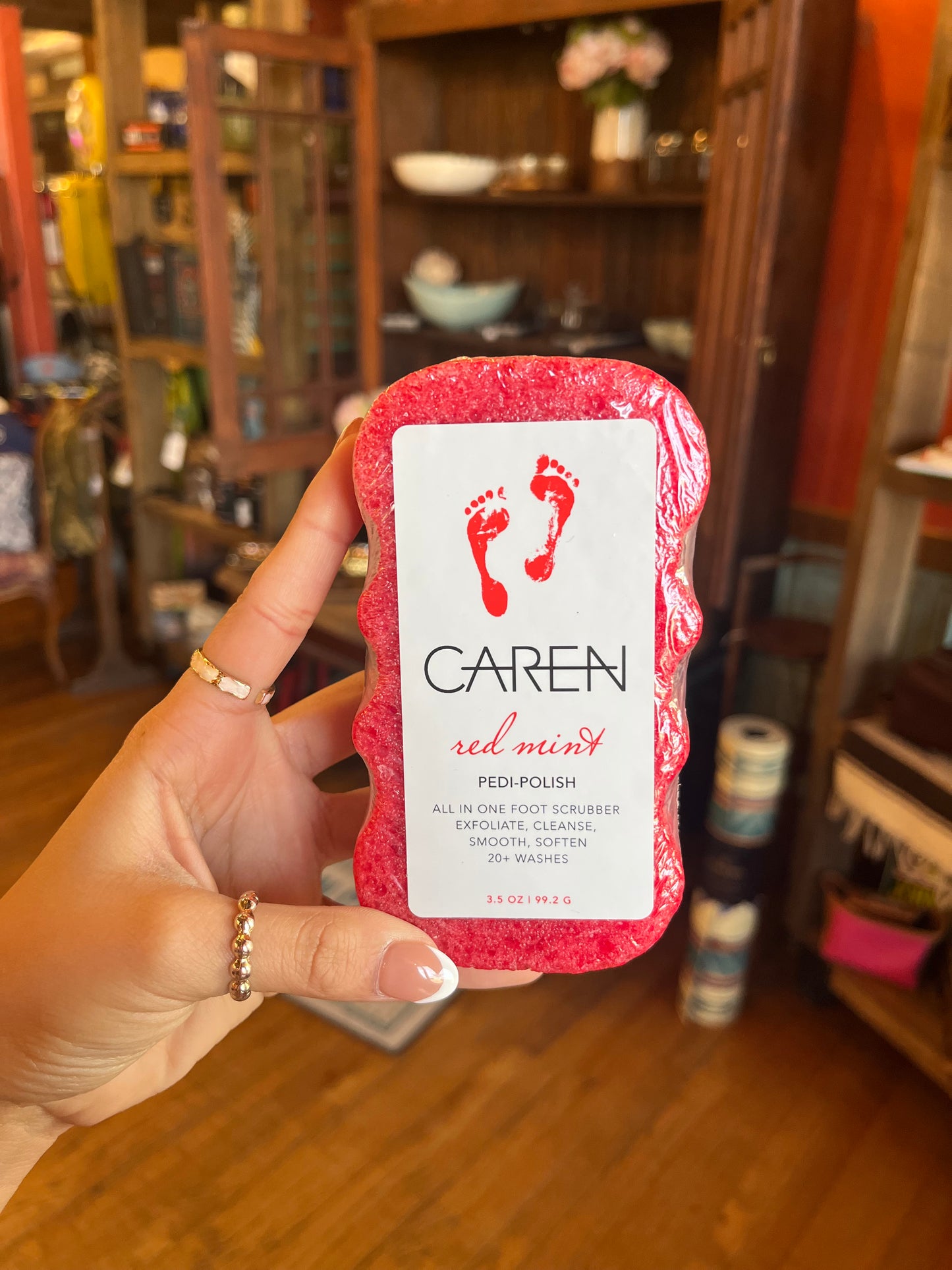 Caren Pedi Polish Foot Exfoliate