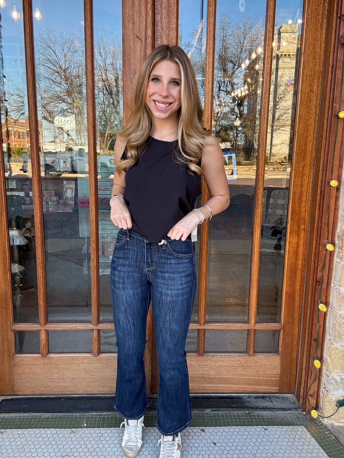 KanCan Petite Mid Rise Bootcut Jeans