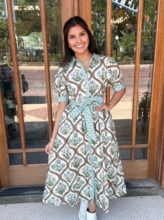 Dress - Jodifl Bluebell Manor Maxi