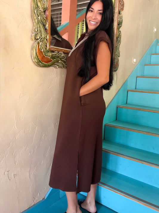 Dress - Jodifl Timeless Chocolate Maxi