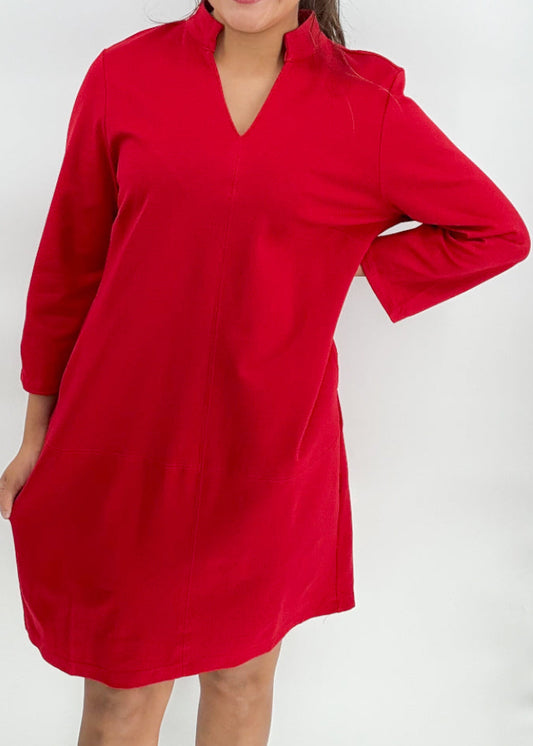 Red Magic A-Line Dress