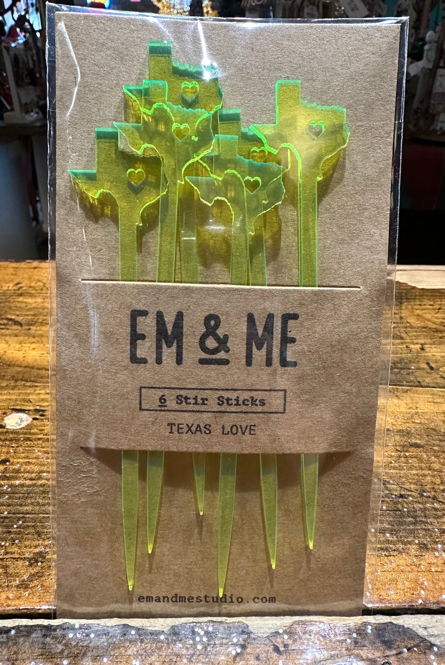 Tabletop | Texas Love Stir Sticks