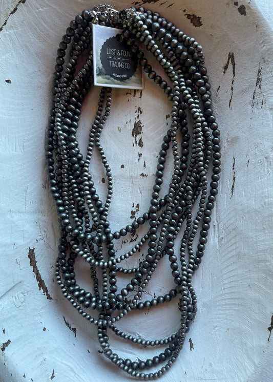 Jewelry | Necklace Mixed Faux Navajo Pearls