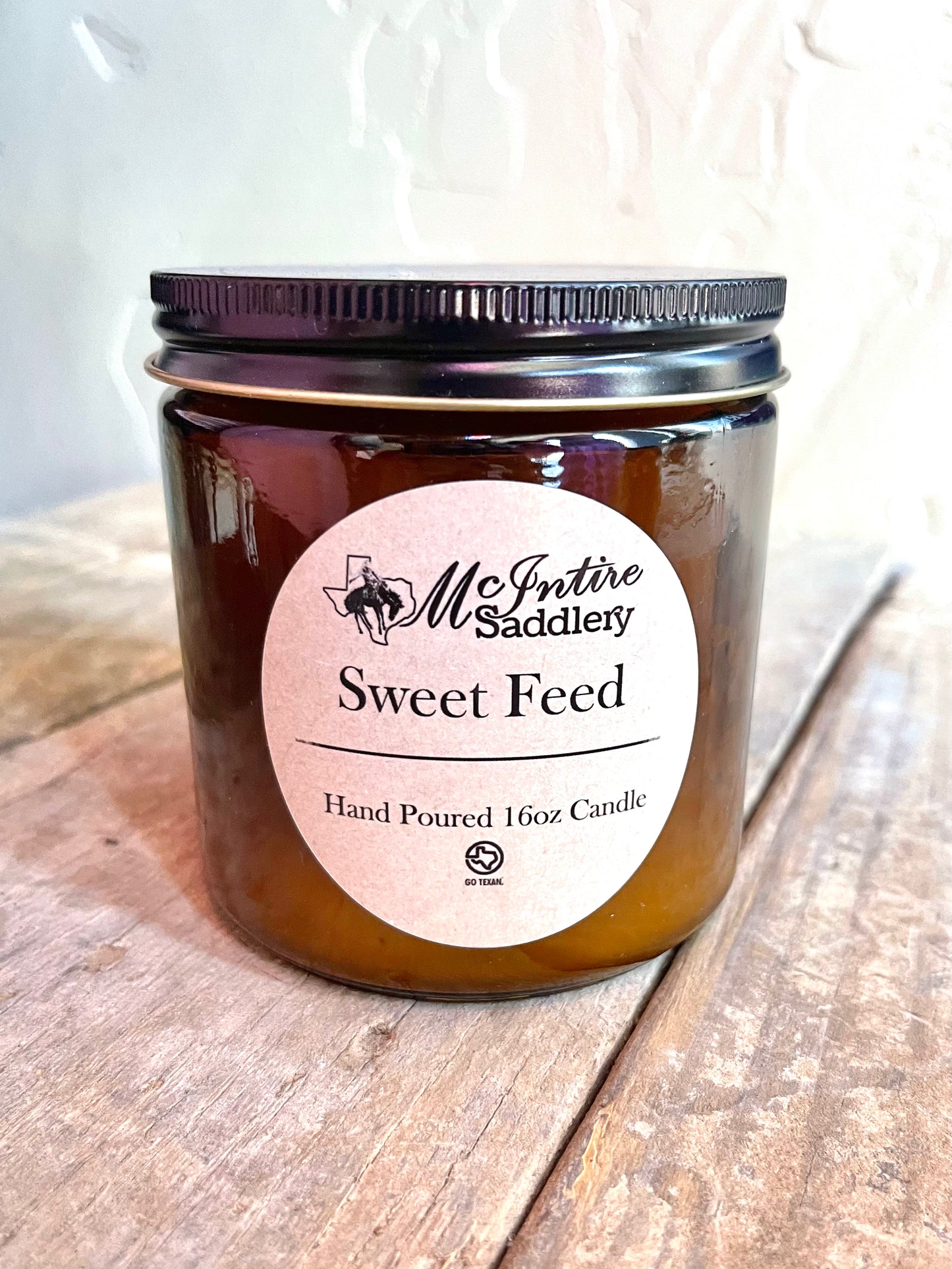 McIntire Saddlery Candle 16oz