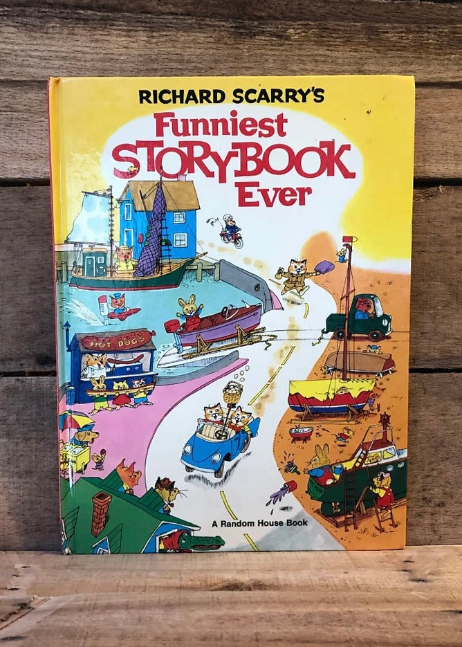 Richard Scarry's Funniest Storybook Ever Book