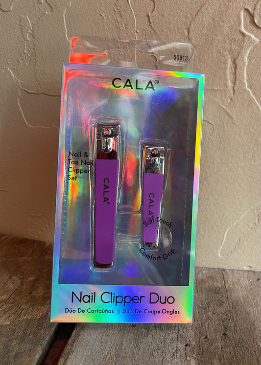 Cala Soft Touch Clipper Duo Set