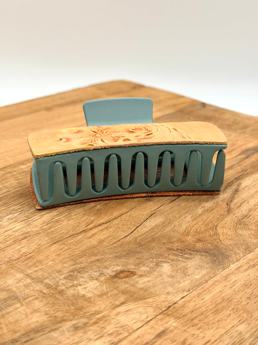 McIntire Saddlery | Hair Clip Stamped Naturals