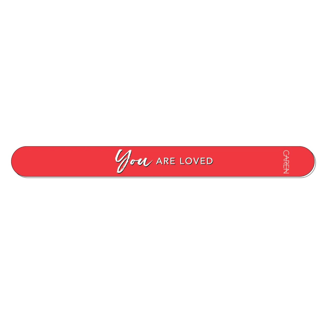 Caren You Are Loved Nail File