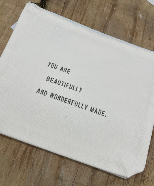 Beauty | Beautifully Canvas Zip Pouch