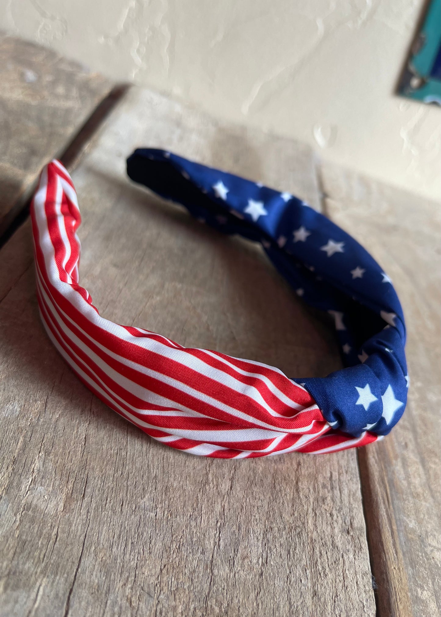 Hair Accessories | American Flag Bow Knot Headband