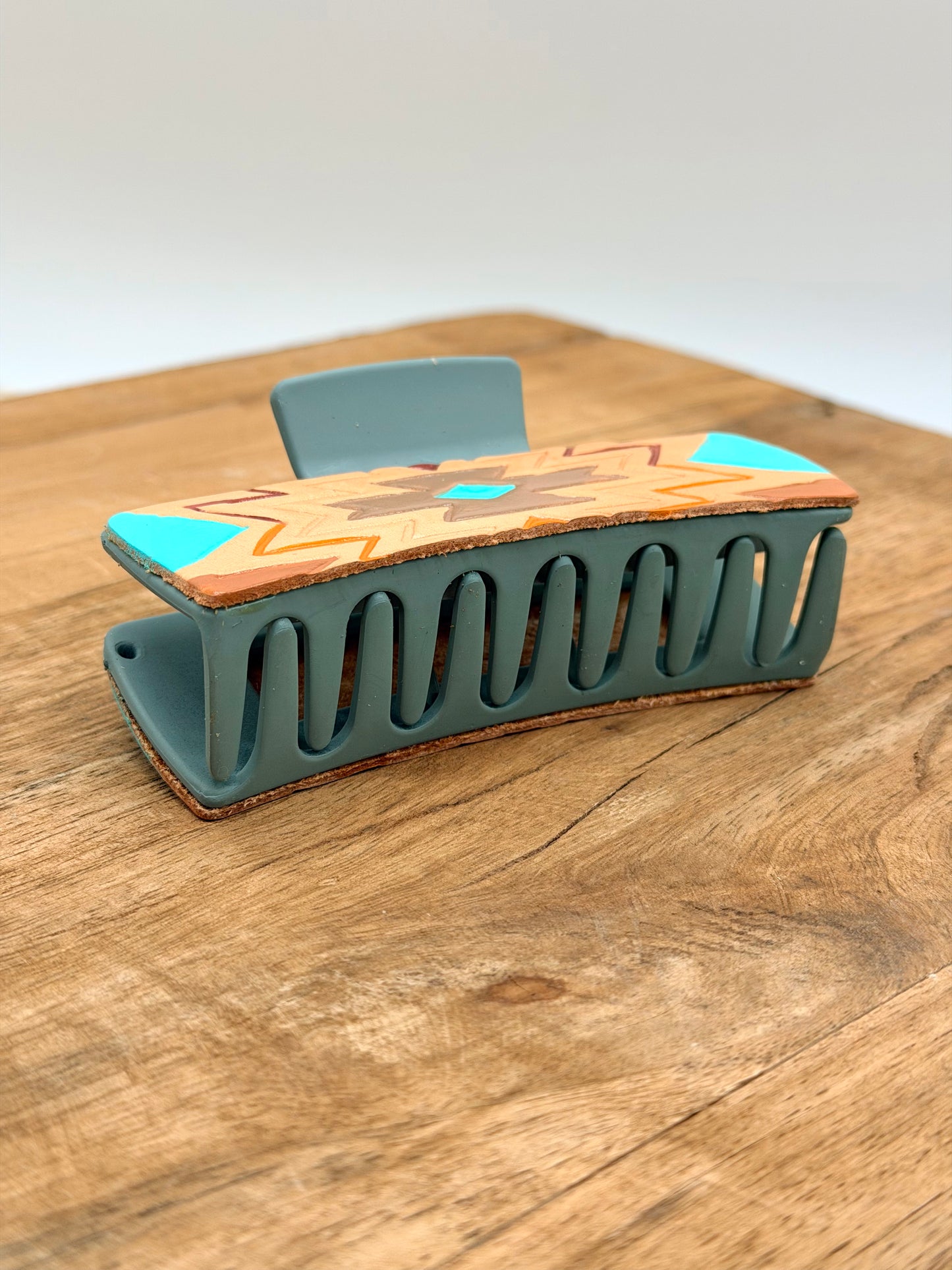 McIntire Saddlery | Hair Clip Rio Grande Aztec